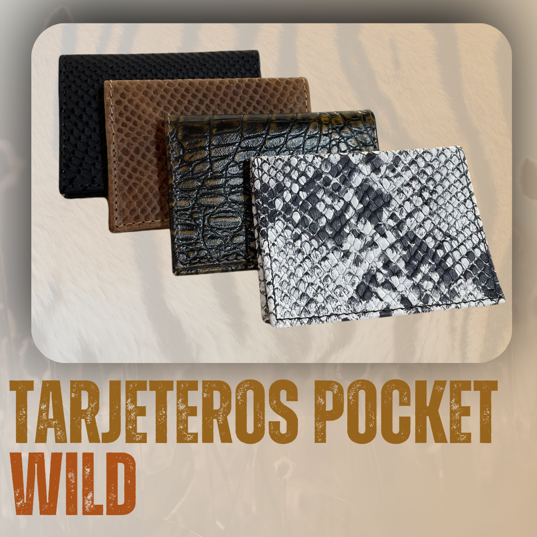 Tarjeteros Pocket Wild