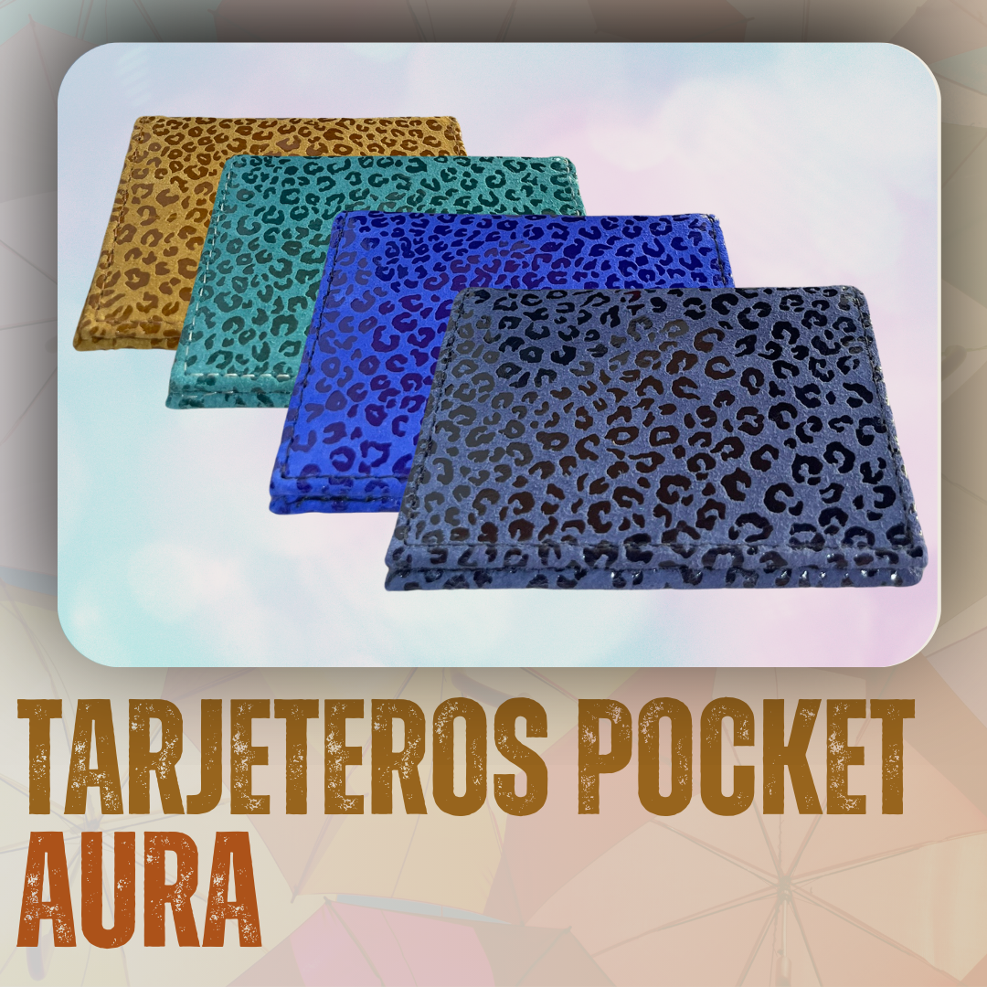 Tarjeteros Pocket Aura